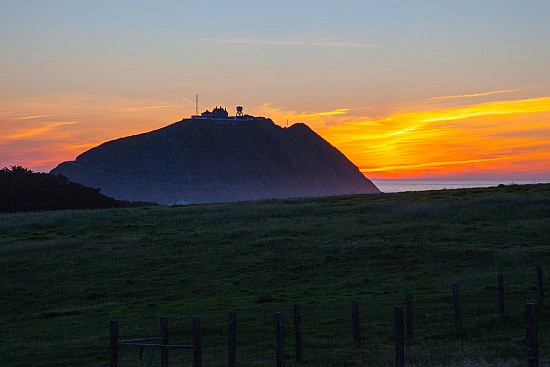 Point Sur Lighthouse, Sunset, 4-17-16