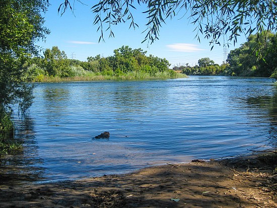 A bit of tranquility from this morning’s cleanup of the UU Mile.