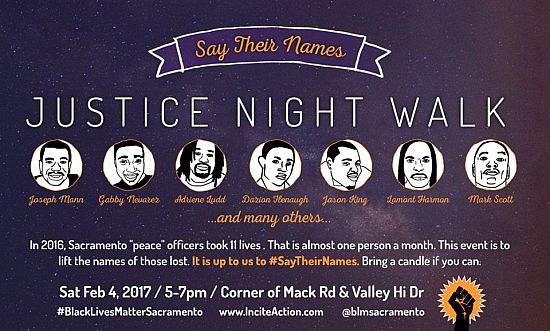 BLM Justice Night Walk