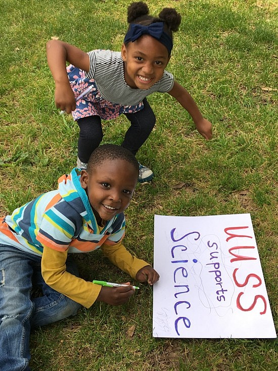 23 April 2017 UUSS stands for science Science March. 2jpg