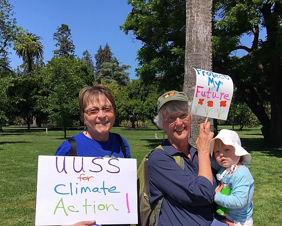 29 April Climate March UUs Kathy