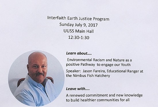 July 9 Environmental racism Jason Fareira event flyer in JPEG