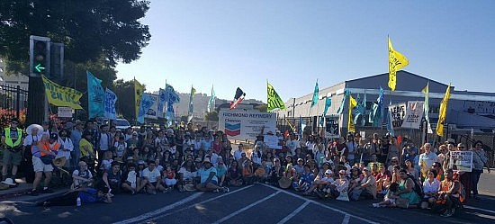 Refinery corridor healing walk July 2017