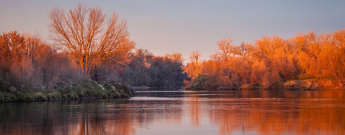 Sunset, American River Parkway (1 of 1)