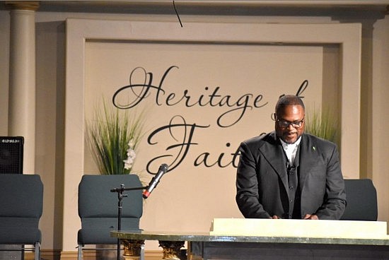 Event Rev Carroll speaking