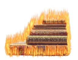 books censored burning