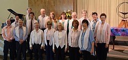 UUSS Choir Singing Easter Joy