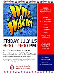 An All-American Games Night 7-15-16 @ 6:00 PM