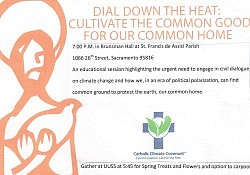 UUSS Interfaith Earth photo Dial Down the Heat