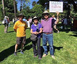 UUSS and Other Faith Groups were Present at Climate March!