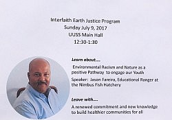 July 9 Environmental racism Jason Fareira event flyer in JPEG