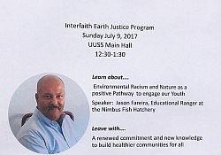 July 9 Environmental racism Jason Fareira event flyer in JPEG