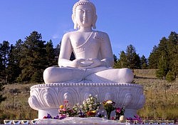Pure Land temple statue -small size