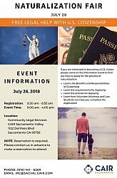 CAIR Naturalization Fair (7/26)