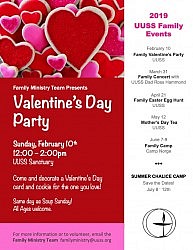 Valentine's Day Party, Sunday 2/10