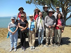 UU Hikers enjoy cool breezes