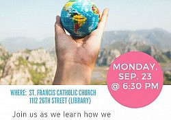Flyer First Climate Change Committee meeting September 2019