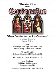 New Theater One Play "Confirmation" Opens February 7