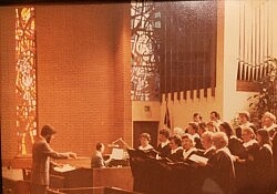 1st Christian Church of Fullerton choir -Christmas 1979