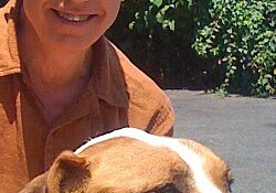roger with dog