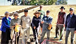 Saturday, Oct. 9th: Thanks to UUSS Parkway Stewards for their efforts...