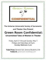 Theater One Spring Play – Green Room Confidential