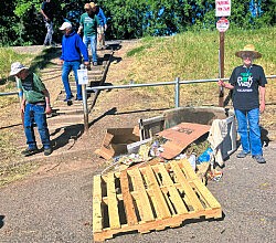 May 2024 Parkway Stewards Monthly Clean Up: Another Job Well Done