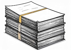 stack of papers