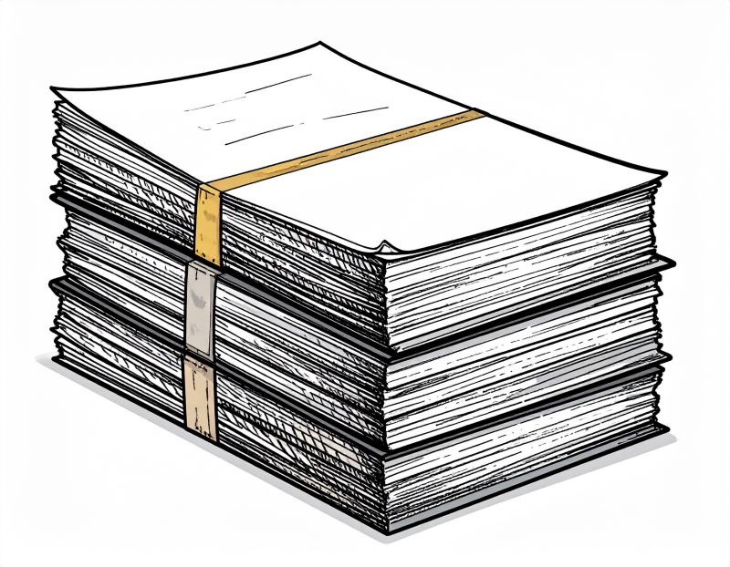 stack of papers