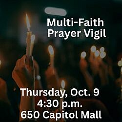 Join Rev. Roger at protest & prayer vigil for immigrant neighbors