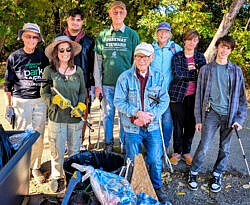 Another Successful Clean Up by our UUSS Parkway Stewards on October 11, 2025