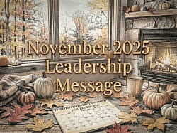 November 2025 Leadership Message
