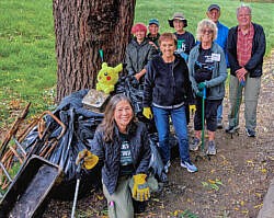 Another successful clean up by the UUSS Parkway Stewards in November