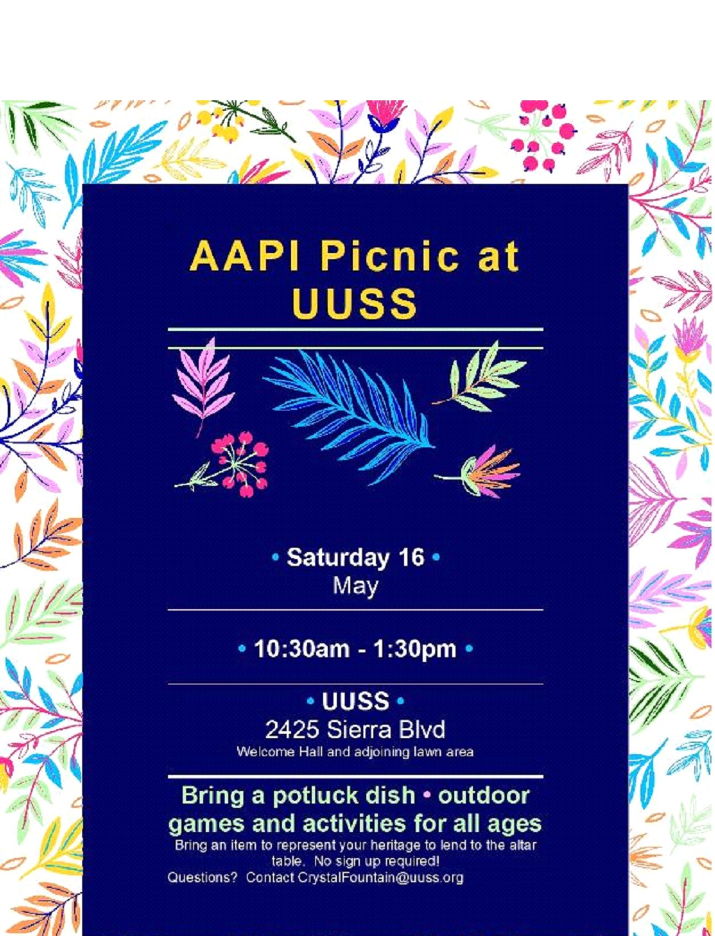 AAPI Picnic Ad 2026 image