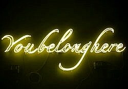 you belong here