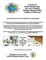 Build Welcome Kits After Service - Sun. June 19